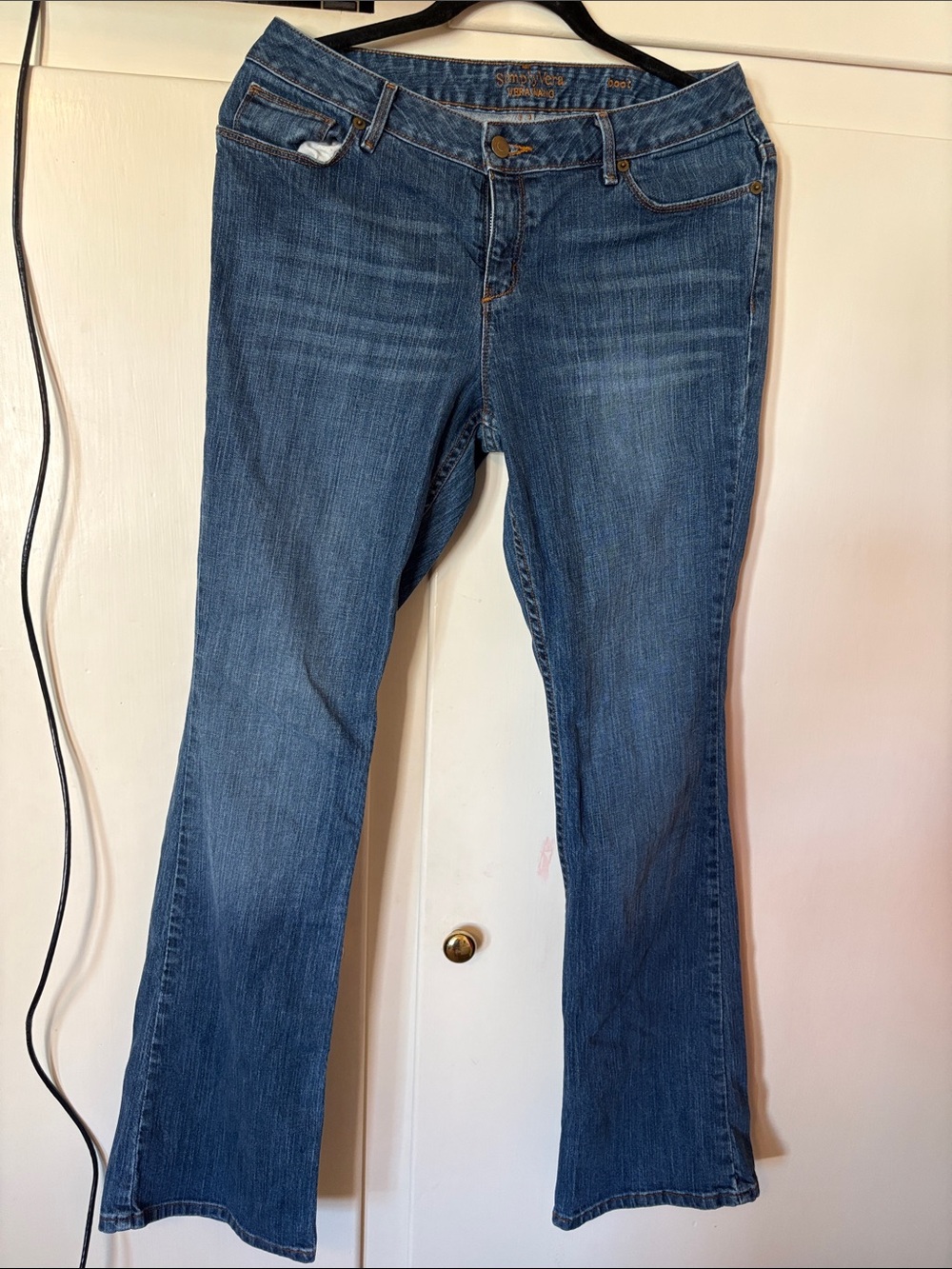 Vera wang boot cut jeans